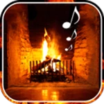 fireplace sound live wallpaper android application logo